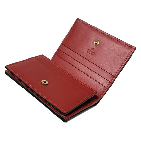 GUCCI Cherry/GG Plus/GG Supreme Beige Red Multi PVC Leather Plastic 478-042125 - Picture 3 of 5